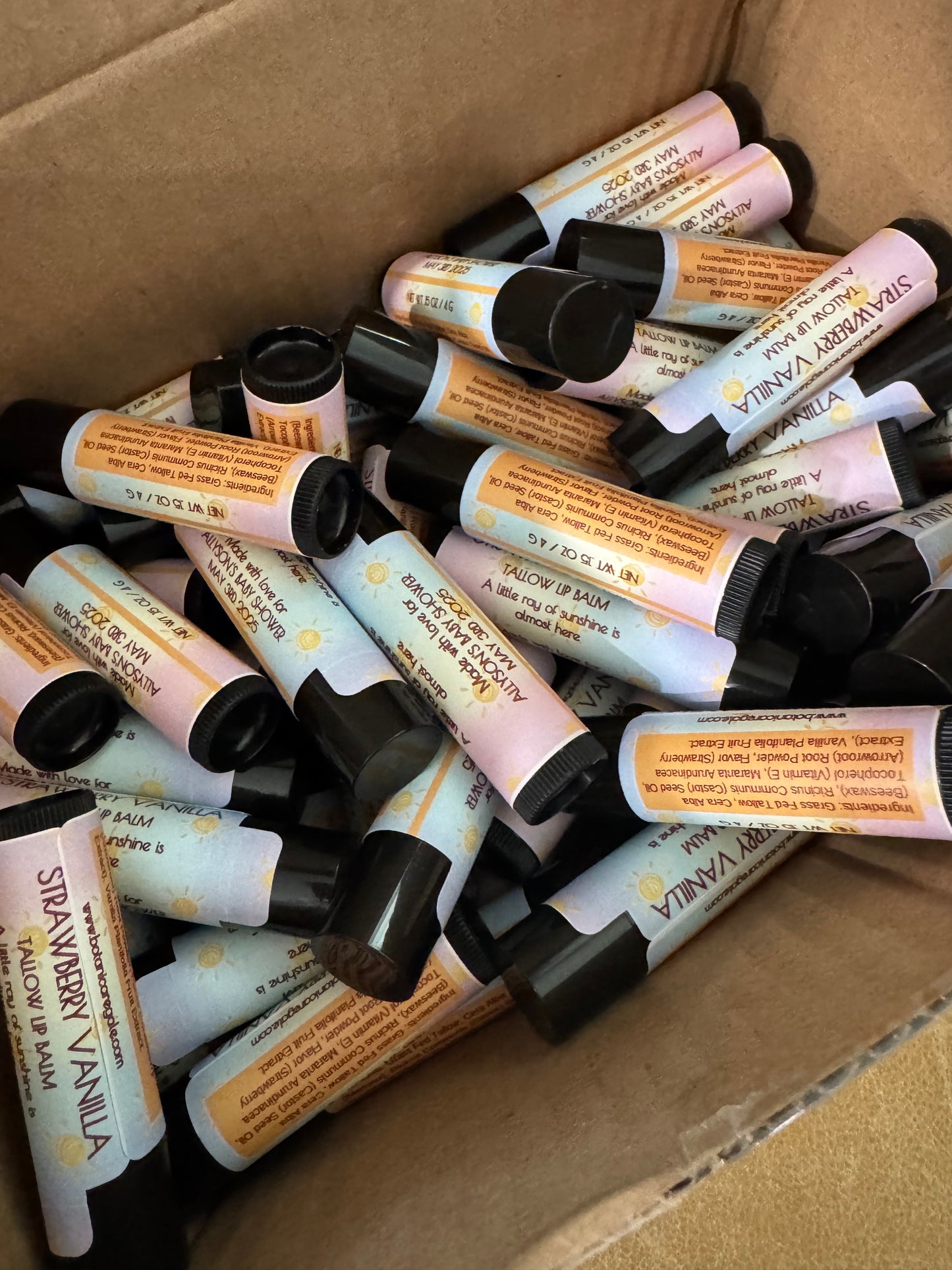Heritage Lip Balm – LIMITED EDITION – Strawberry Vanilla (Tube)